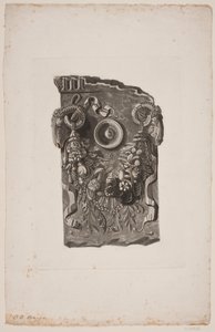 Antikes Architekturfragment von Oluf Olufsen Bagge