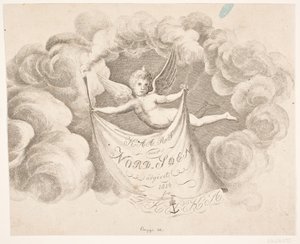 Ausschnitt aus der Titelvignette zu: "Karte über die Nordsee..."