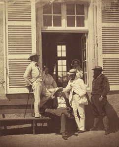Quelques familiers de Louis Robert