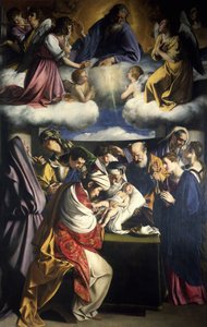 Die Beschneidung Christi, 1607 von Orazio Gentileschi