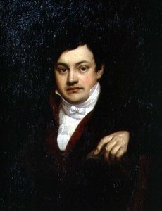 Porträt von Iwan Wassiljewitsch Kusow (1750-1819) 1808 von Orest Adamovich Kiprensky