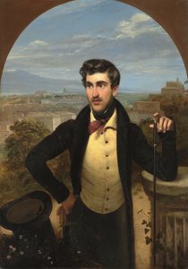 Porträt von Prinz Michail Alexandrowitsch Galitzin