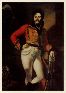 Porträt von Yevgraf Davydov, 1809 von Orest Adamovich Kiprensky