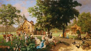 Marie Antoinettes Hameau in Versailles