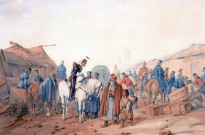 Versorgungsbasis der britischen Armee im Hafen von Balaklawa von Orlando Norie