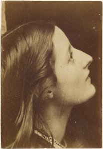 [Porträt einer Frau im Profil] von Oscar Gustave Rejlander
