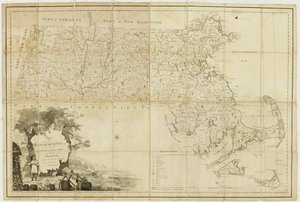 Karte von Massachusetts proper: zusammengestellt aus tatsächlichen Erhebungen im Auftrag des General Court und unter der Aufsicht von deren Beauftragten, 1802