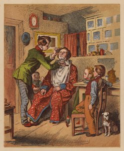 Der Barbier von Oskar Pletsch