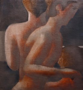 Drei Akte, Silberfries III von Oskar Schlemmer
