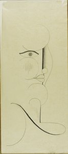 Kopf von Oskar Schlemmer