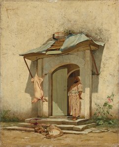 Ein osmanischer Metzger, 1878 von Osman Hamdi Bey