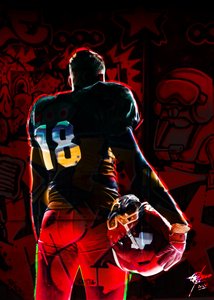 Gridiron-Spieler 18