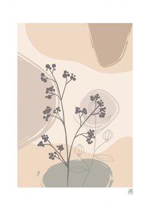 Gedämpfte organische Botanicals