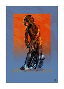 Mythologischer Kriegerheld von Osvaldo Russo