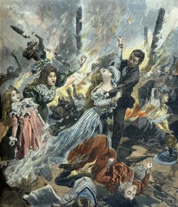 Wohltätigkeitsbasar-Brand von Oswaldo Tofani