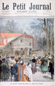 Das neue Wildkatzenhaus im Jardin des Plantes, Paris von Oswaldo Tofani
