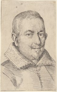 Porträt eines mittelalten Mannes von Ottavio Leoni