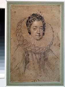 Porträt einer Dame der Aristokratie von Ottavio Mario Leoni