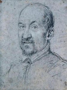 Porträt eines Geistlichen von Ottavio Mario Leoni