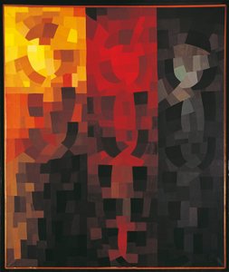 Frankreich, Paris, Komposition Dezember 1935, Entwurf für ein Triptychon von Otto Freundlich