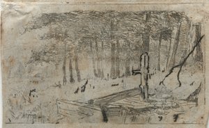 Kleine Baumstudie von Otto H. Bacher
