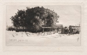Das Tor, Schleissheim, 1879