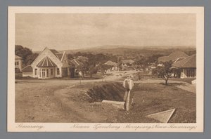 Semarang. Neue Tjandiweg-Merapiweg. (Neu-Semarang) von Otto Hisgen