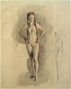 Mädchen mit Medaillon