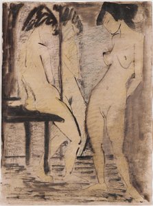 Drei weibliche Akte von Otto Muller or Mueller