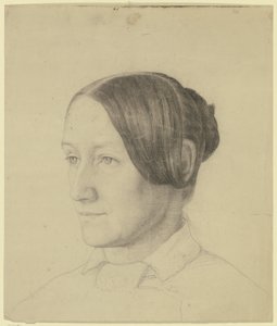 Bildnis Emilie Scholderer, Mutter des Künstlers