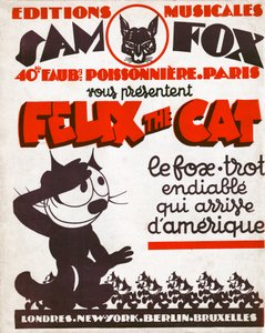Felix die Katze (Gravur, ca. 1930) von Otto and Sullivan Pat Messmer