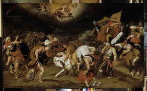 Die Bekehrung des Heiligen Paulus auf dem Weg nach Damaskus im Jahr 42 n. Chr.