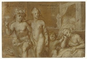 Folgen des Umgangs mit Bacchus und Venus von Otto van Veen