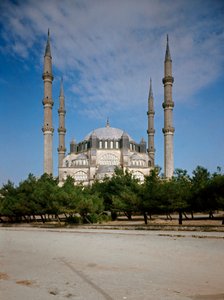 Ansicht der Moschee (1575) von Ottoman School