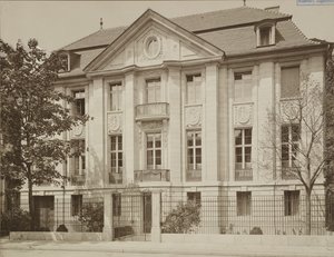 Messel, Alfred - Berlin- Wohnhaus Dr. Eduard Simon, Ehemalige Victoriastraße 7 - 1902 1904 von Ottomar Anschütz