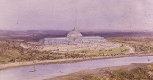 Entwurf für eine geplante Ausstellung in St. Cloud, Paris von Owen Jones