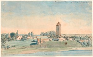 Gänseturm, Vordingborg von P.C. Skovgaard