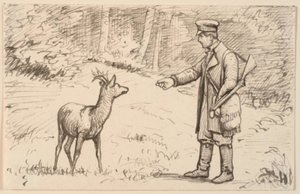 Das Treffen im Wald von P.C. Skovgaard