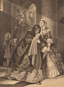 Die Flucht von Lord Nithsdale aus dem Tower, 1716, 1886