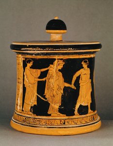 Hochzeitsszene - vielleicht die Hochzeit von Peleus und Thetis von Painter of the Wedding Procession