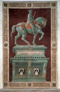 Grabdenkmal für Sir John Hawkwood von Paolo Uccello