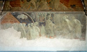 Geschichte von Noah, die Trunkenheit von Paolo Uccello