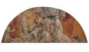 Die Flut und das Nachlassen der Wasser von Paolo Uccello
