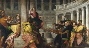 Christus unter den Ärzten von Paolo Veronese