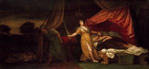 Judith kurz vor der Tötung von Holofernes