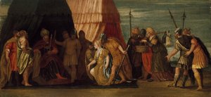 Judith wird von Holofernes empfangen