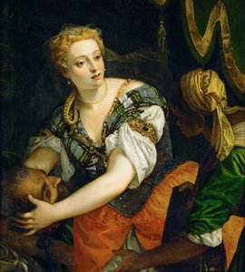 Judith mit dem Haupt des Holofernes von Paolo Veronese