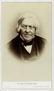 Porträt von Jules Michelet, ca. 1870