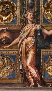 Die drei klugen Jungfrauen und die drei törichten Jungfrauen von Parmigianino
