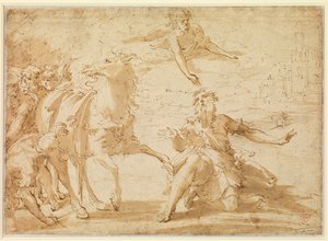 Bekehrung des Heiligen Paulus von Parmigianino